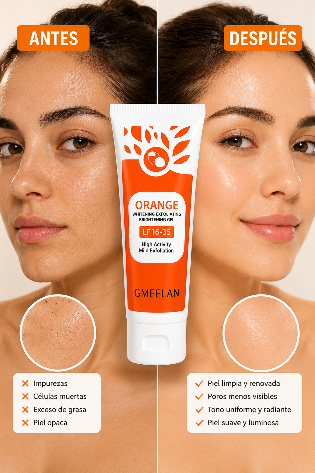 GEL EXFOLIANTE ORANGE